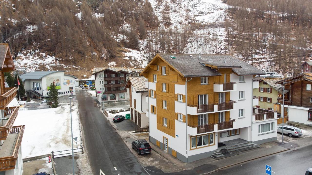 Apartamento Haus Astoria Saas-Grund Exterior foto