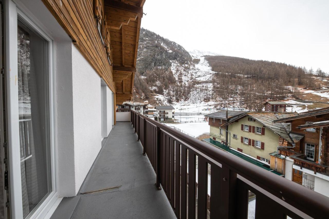 Apartamento Haus Astoria Saas-Grund Exterior foto