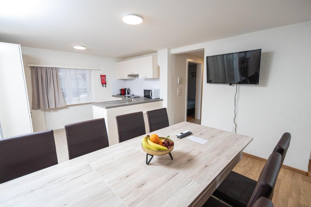 Apartamento Haus Astoria Saas-Grund Exterior foto