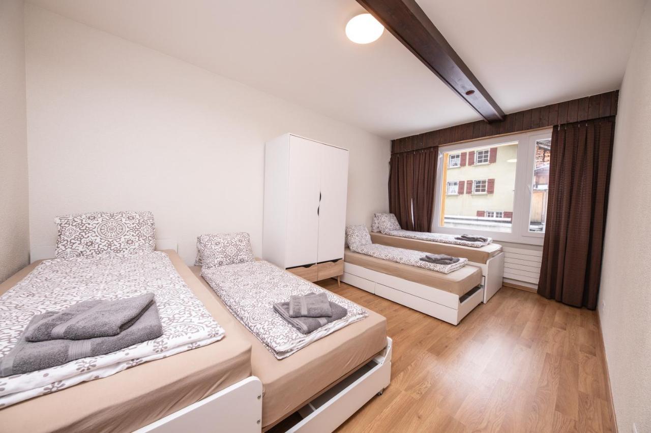 Apartamento Haus Astoria Saas-Grund Exterior foto